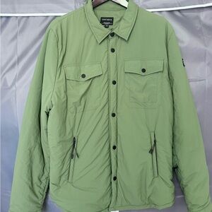 INVIDIA Men's Olive Green Lightweight Jacket